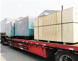 生产车间加班加点 只为保障救灾用柴油发电机准时到位
